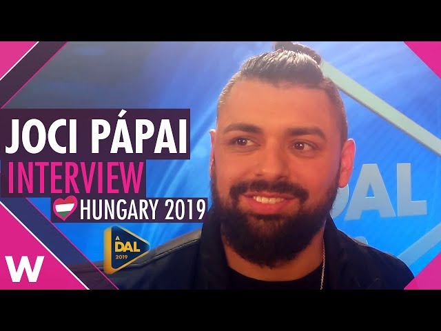 Joci Pápai - "Az én Apám" (Hungary 2019) INTERVIEW