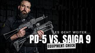 EQUIPMENT-CHECK #25 | Die PD-5 von Steambow im Schiesskeller vs. Saiga 9  | SW Trainings