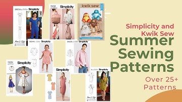 🔥Huge Summer Simplicity Pattern Haul | Zaji-Kali Makes