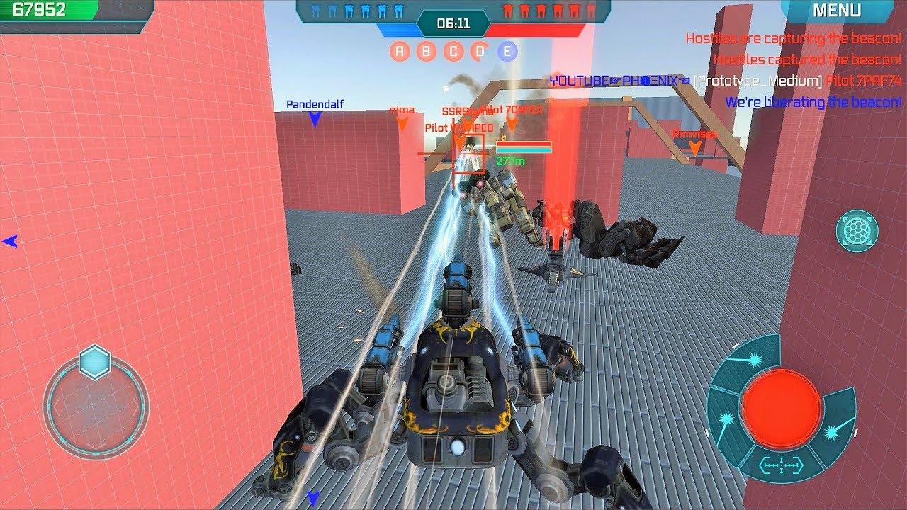 War Robots [3.0] Test Server - NEW Ship Map and Weapons Gameplay