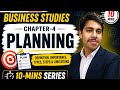 Class 12th cbse business studies chapter-4 Planning by Vinayak Malik under 15 mins.