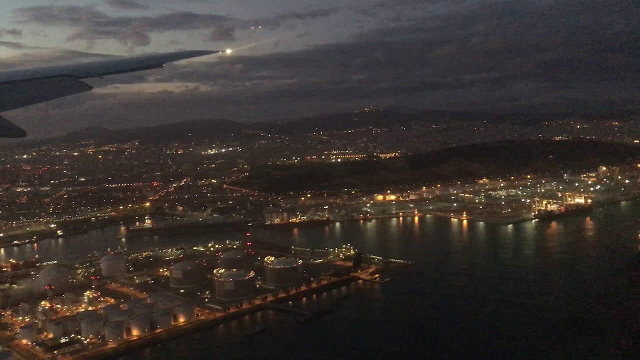 아시아나항공/바르셀로나 엘프라트(BCN)공항 착륙영상 YouTube