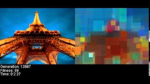 Genetic Algorithm recreating images