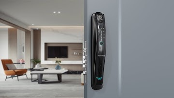 V3 3D Face Security Door Smart Lock Installation Video