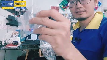 Unbox bộ hàn kính xi lanh hút chân không tự động loại cơ bản