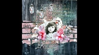 Mixed Media Layout Tutorial by Olga Bielska