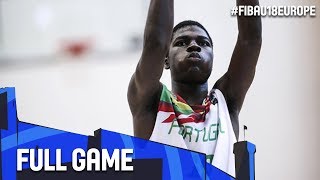 Hungary v Portugal - Full Game - Classification 11-12 - FIBA U18 European Championship 2017