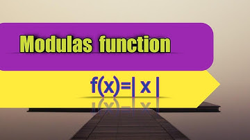 Modulas function |simple explanation