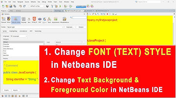 Increase and decrease text size in NetBeans IDE | How to change font style in NetBeans IDE