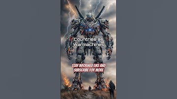 AI Draws Countries as Warmachines #ai #warrior #midjourney #aiart #warriorqueens #countries