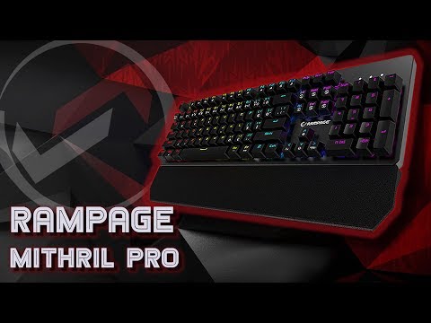 Fiyat & Performans Canavarı RGB Mekanik Oyuncu Klavyesi: Rampage MITHRIL PRO  