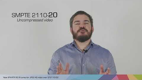 intoPIX video   IPX RTP  XS IP Cores for JPEG XS Video over ST2110 22