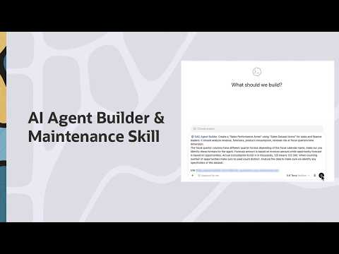 AI Agent Builder and Maintenance Skill