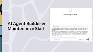 AI Agent Builder and Maintenance Skill News