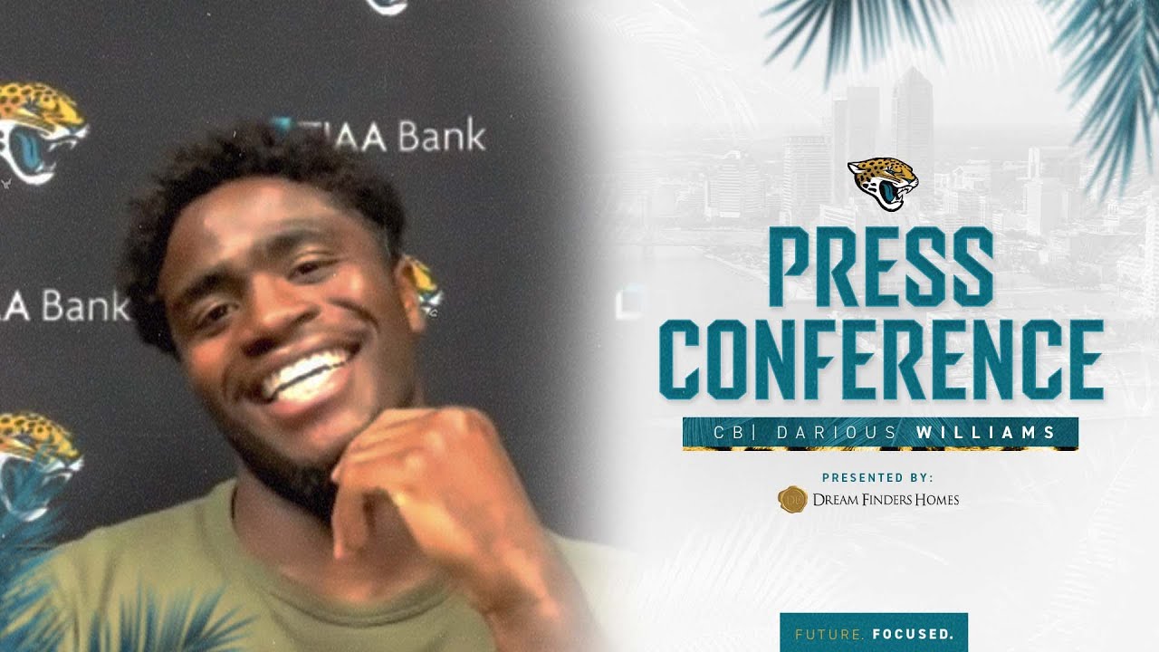 Williams: "I couldn't wait to come home." | Intro Press Conference | Jacksonville Jaguars