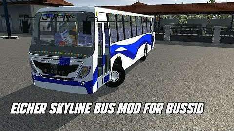 EICHER SKYLINE BUS MOD FOR BUSSID