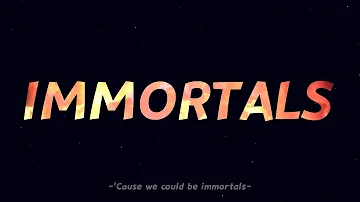 Fall out boy - Immortals (kinetic typography)