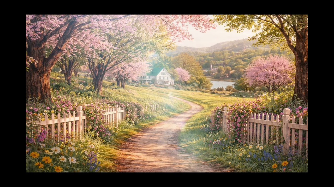 Quiet Spring Special 🌸 Literary-Inspired Folk Ambience for Reading & Relaxing (1 Hour)