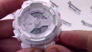 Часы Casio G-SHOCK GMA-S110CM-7A1 - Инструкция, как настроить от PresidentWatches.Ru
