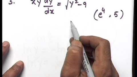 Differential Equations Part 3