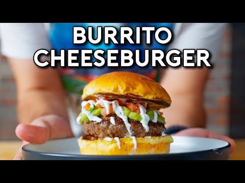 The Perfect Burrito-Cheeseburger Fusion Juicy Lucy  Mission Burrito