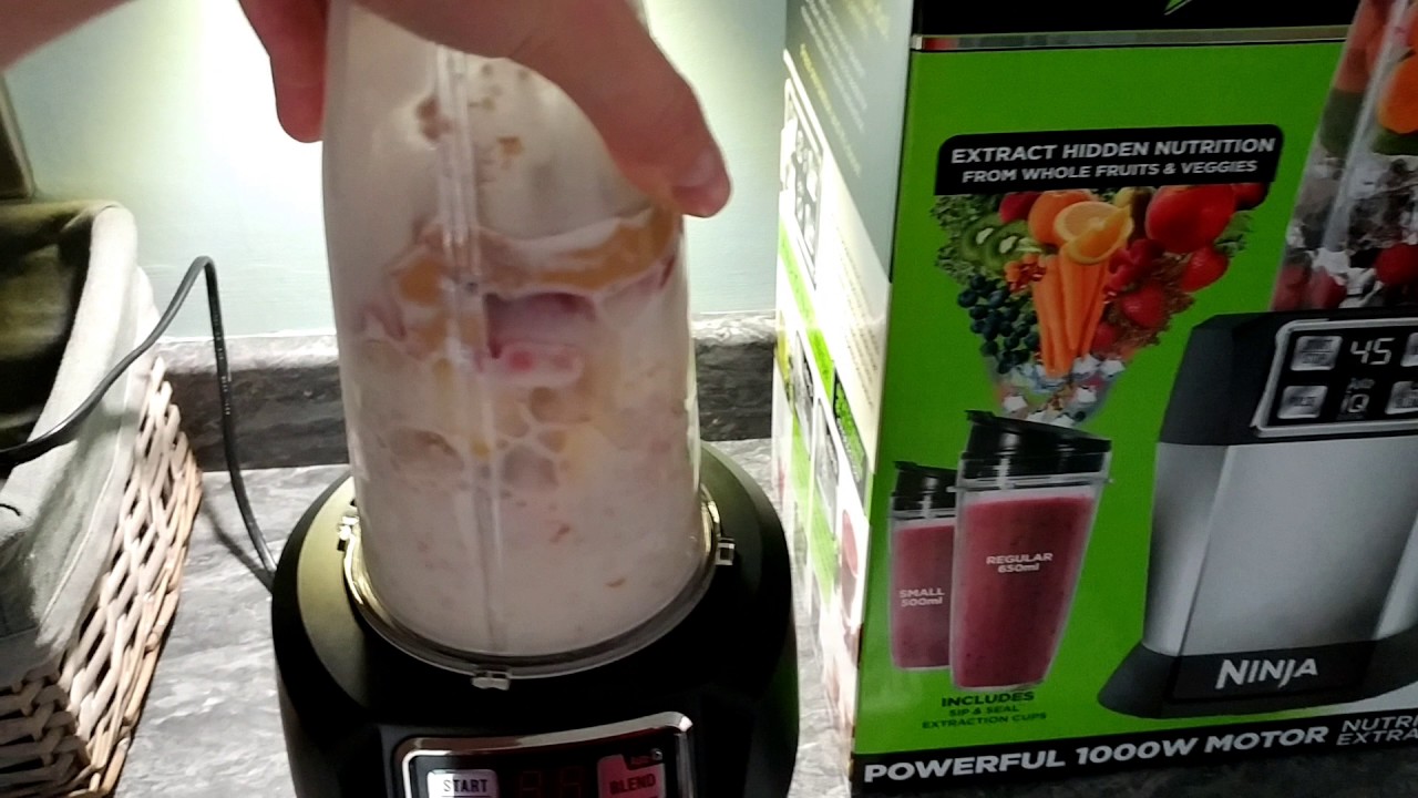 🥤 Ninja Nutri-Blender Pro with Auto-iQ 🥤 UNBOXING, REVIEW & EASY-DEMO FOR  EVERYONE 