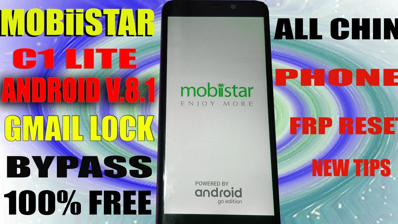 MOBiiSTAR C1 LITE FRP LOCK BYPASS WITHOUT PC YouTube