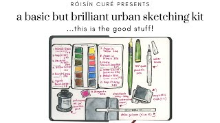 A Basic But Brilliant Urban Sketching Kit...This Is The Good Stuff!