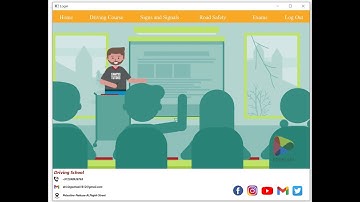 Database project for driving school