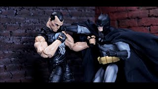 Batman Vs Punisher (stop motion)
