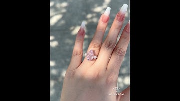 Elegant Rose Gold Pear Cut Pink Sapphire Three Stone Engagement Ring In Sterling Silver