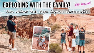 SUMMER VACATION TO ZION NATIONAL PARK, & SOUTHERN UTAH! | MENNONITE FAMILY TRAVELS  ✈ 2023