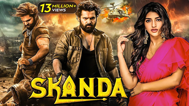 Ram Pothineni's - SKANDA | New Released South Indian Movie In Hindi 2024 | Sreeleela | Action Movie