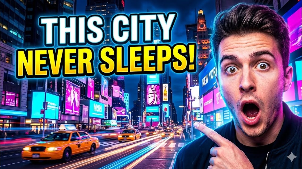 Why New York Is Called The City That Never Sleeps 🌃 - YouTube