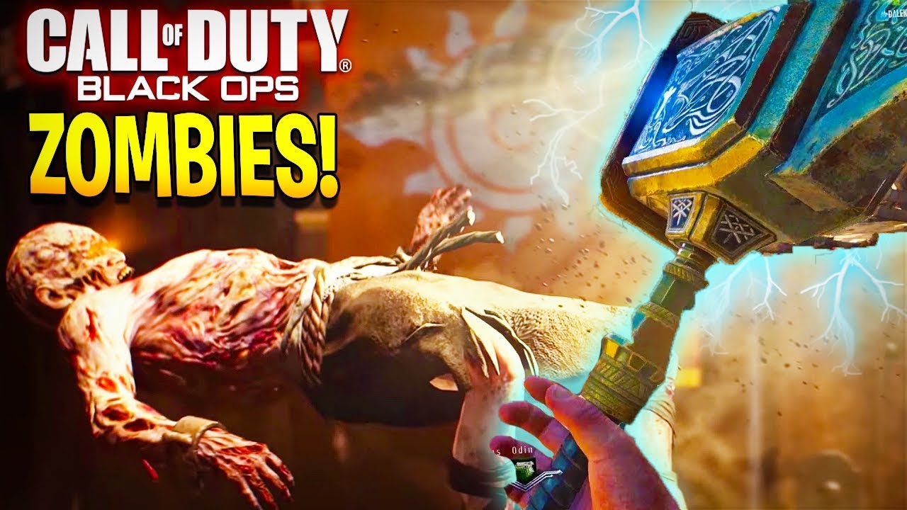 PLAYING AS A GREEK GOD IN BLACK OPS 4 ZOMBIES!? Call of Duty Black