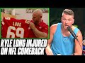 Pat McAfee Reacts: Chiefs Kyle Long Suffers Leg Injury In NFL Comeback