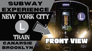 New York City Subway L Train (to Canarsie) Front View