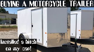 I'm Buying an Enclosed Motorcycle Trailer