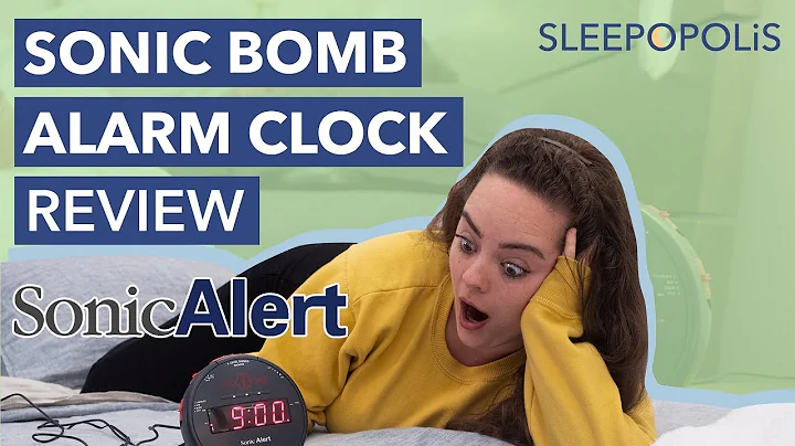 💥 Réveillez-vous en sursaut ! Découvrez l'horloge Sonic Bomb.