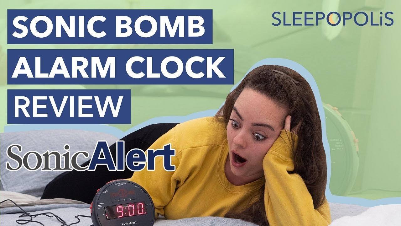 Sonic Alert Sonic Bomb Alarm Clock Review - Is It The Loudest Alarm