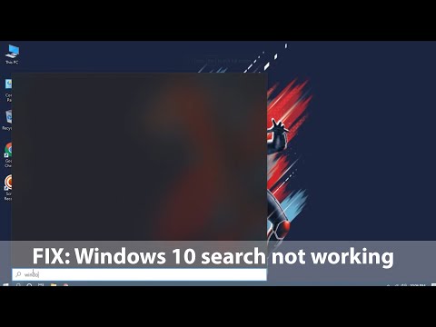 #1 How to Fix: Windows 10 Search not working [bug] 2020 Mới Nhất