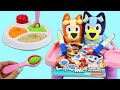Feeding Bluey & Bingo a Healthy Meal & Learning with Paw Patrol Imagine Ink Coloring Book!