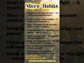 7 Micro-Habits That Instantly Boost Your Happiness | Psychology #shorts #psychology