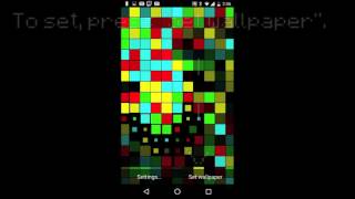 Light Grid Live Wallpaper (Android) screenshot 2