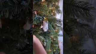 DIY Christmas Tree Flocking
