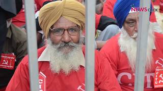 Mahapadav Begins: One Lakh Workers Gather at Parliament Street Protesting Modi’s Policies