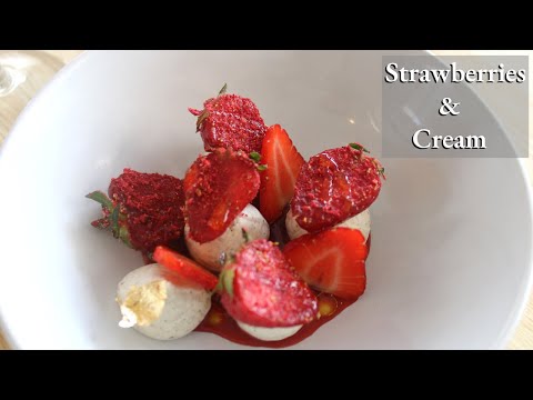 Strawberries & Cream Dessert