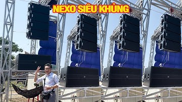 Test Dàn Array NEXO Nhập Khẩu | Độ Phủ Trên 1000 khách | Tại Sân Vận Động Quy Nhơn - Bình Định |