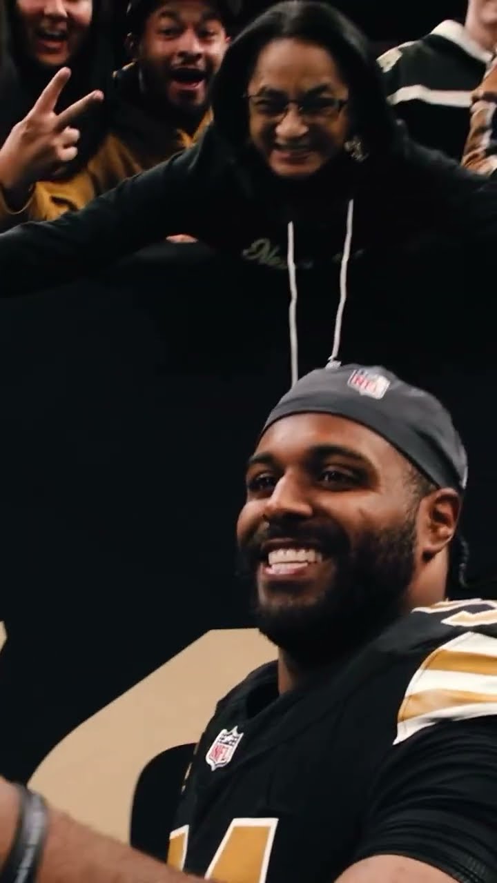 Find you someone as loyal to you as Cam Jordan is to the Saints