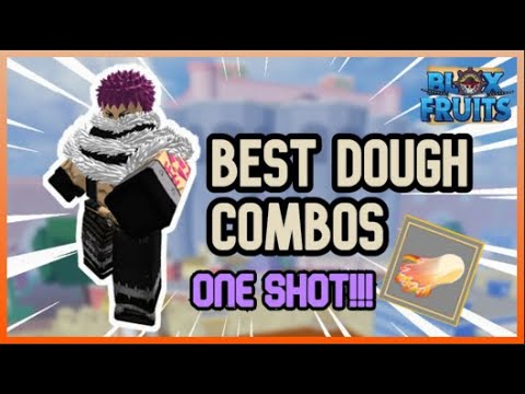 Combo de dough infinito #combos #bloxfruits #oneshot #robloxshorts #roblox # dough 